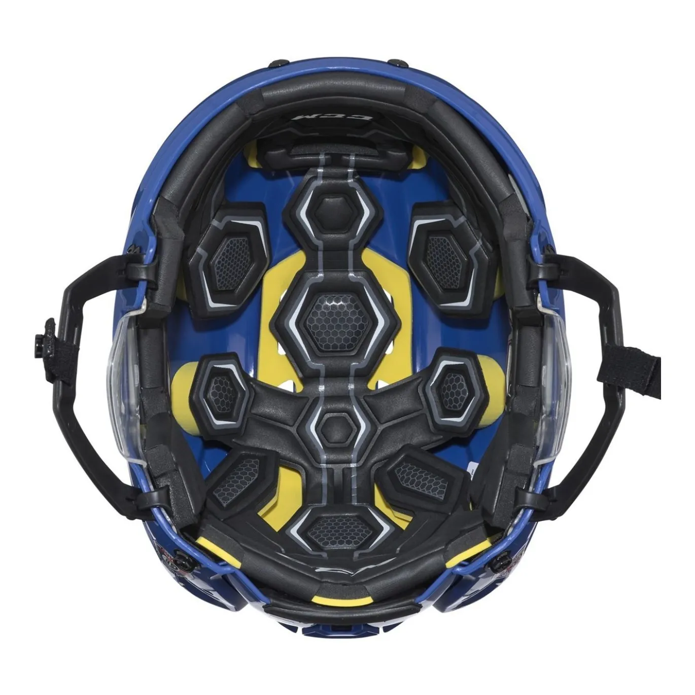 CCM Hockeyhjälm 310 Combo Jr Royal