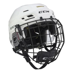 CCM Hockeyhjälm 310 Combo Jr White