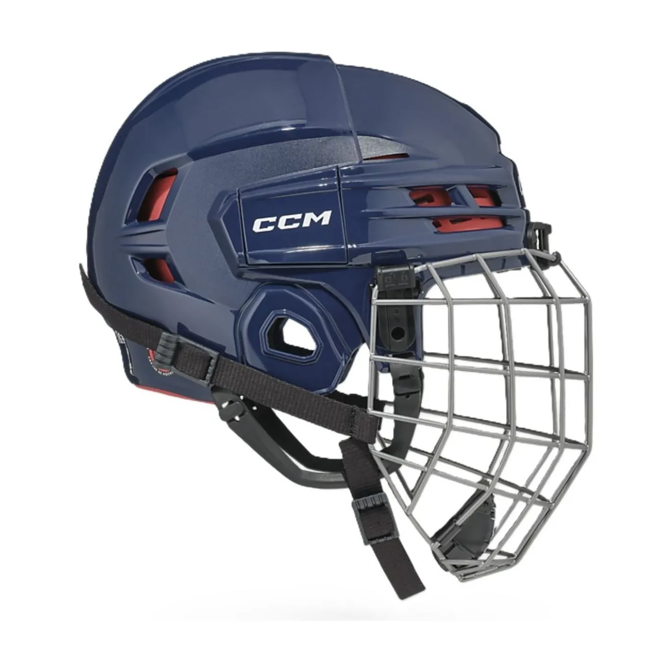 CCM Hockeyhjälm Tacks 70 Combo Jr Navy