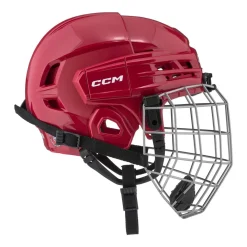 CCM Hockeyhjälm Tacks 70 Combo Jr Red