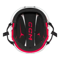 CCM Hockeyhjälm Tacks 70 Combo Sr White