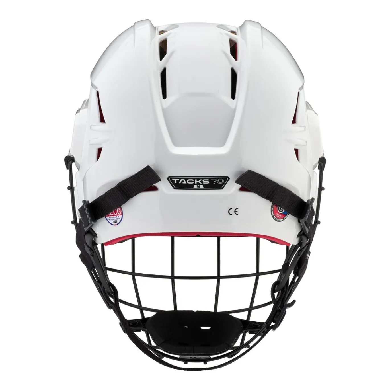 CCM Hockeyhjälm Tacks 70 Combo Sr White