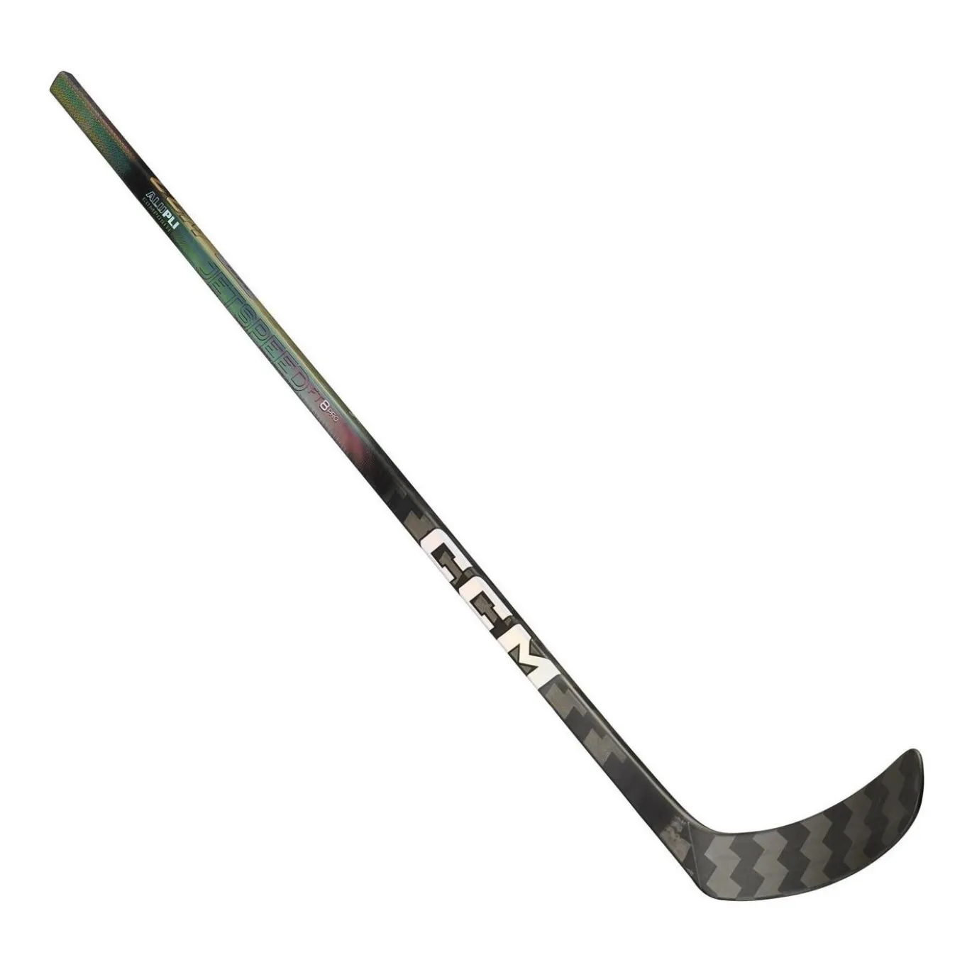 CCM Hockeyklubba Jetspeed FT8 Pro Color Jr Charcoal