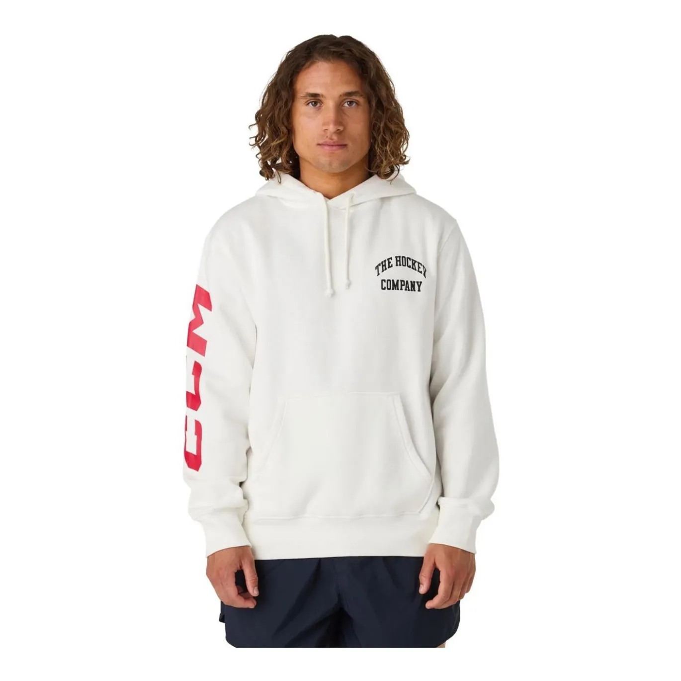 CCM Hoodie Athleisure Sr Blanc De Blanc