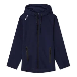 CCM Hoodie Full Zip Tech Fleece Sr Navy