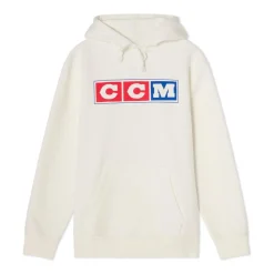 CCM Hoodie Heritage Block Sr Blanc De Blanc