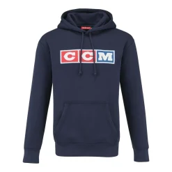 CCM Hoodie Heritage Block Sr Navy