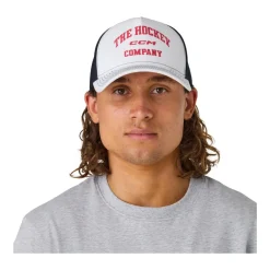 CCM Keps Athleisure Trucker Sr Blanc De Blanc