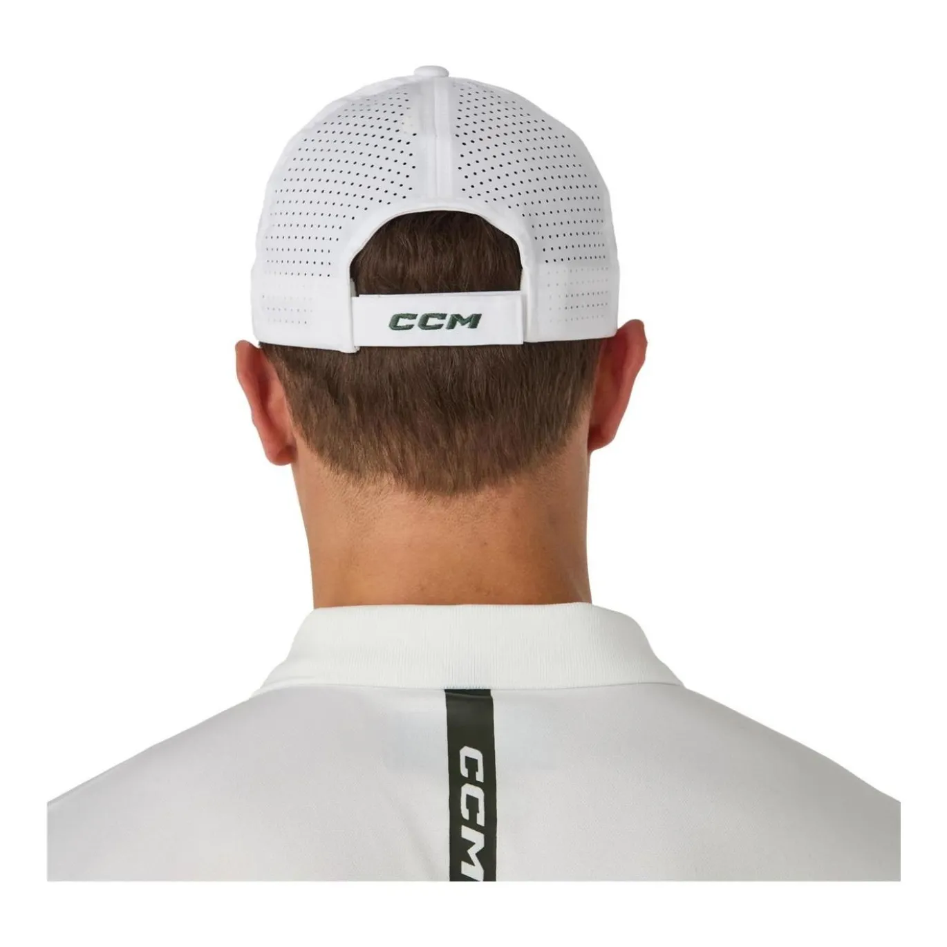 CCM Keps Golf Flexcap Sr Blanc De Blanc