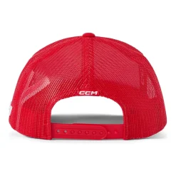 CCM Keps Team Meshback Trucker Red