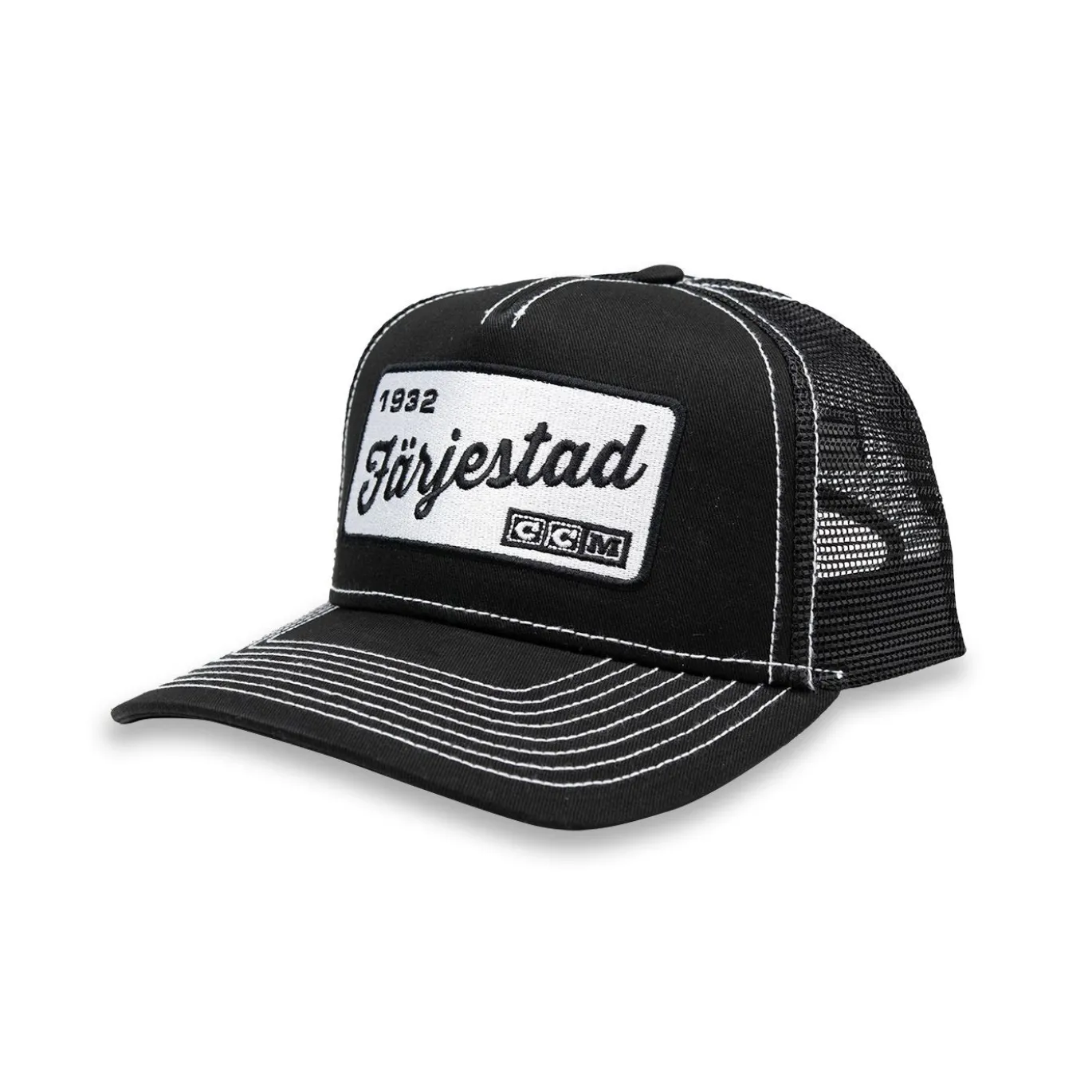 CCM Keps Trucker Throwback FBK Sr Black