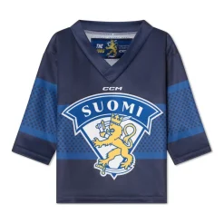 CCM Matchtröja Replica Team Finland Yth Navy