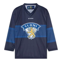 CCM Matchtröja Replica Team Finland Jr Navy