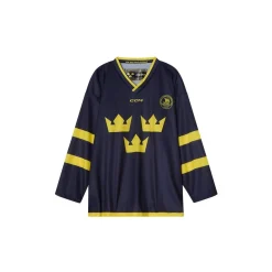 CCM Matchtröja Replica Team Sweden Sr Navy