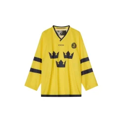 CCM Matchtröja Replica Team Sweden Sr Yellow
