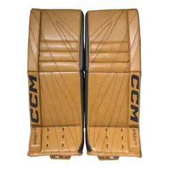 CCM Målvaktsbenskydd EFLEX 7.9 Sr Camel/Black