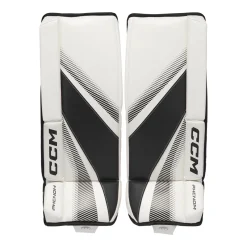 CCM Målvaktsbenskydd PHENOM Yth White/Black