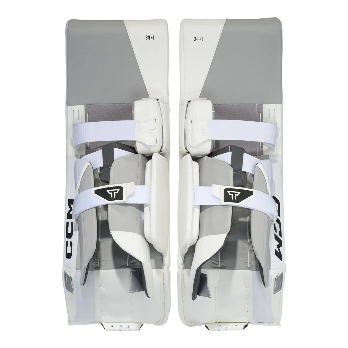 CCM Målvaktsbenskydd Tacks Int White/White