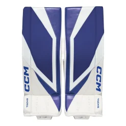 CCM Målvaktsbenskydd Tacks Int White/Navy