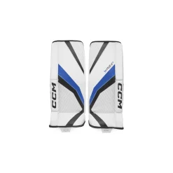 CCM Målvaktsbenskydd YTflex 3 Vit/Royal/Svart