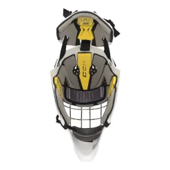 CCM Målvaktsmask Axis F5 Certified Cat-Eye Dekal Sr White/Black