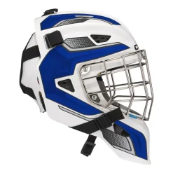 CCM Målvaktsmask Axis F5 Certified Cat-Eye Dekal Sr White/Royal