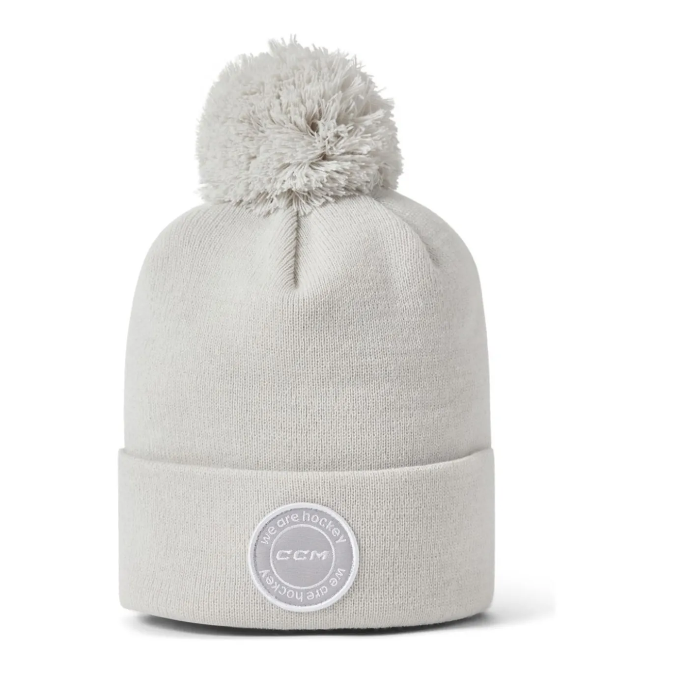 CCM Mössa Pom Knit Beanie Lunar Rock