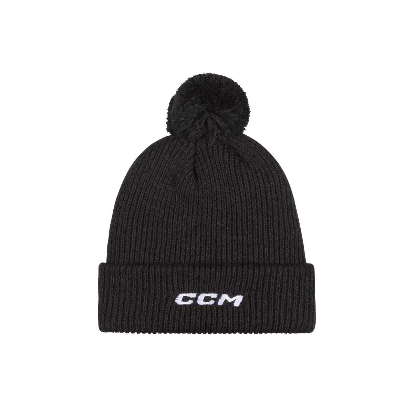 CCM Mössa Team Pom Knit Sr