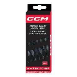 CCM Skridskosnören Vaxade Black