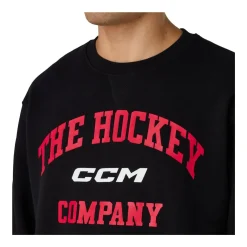 CCM Tröja Athleisure Fleece Sr Black