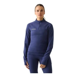 CCM Tröja Dam Långärmad Thermal Sr Heather Blue