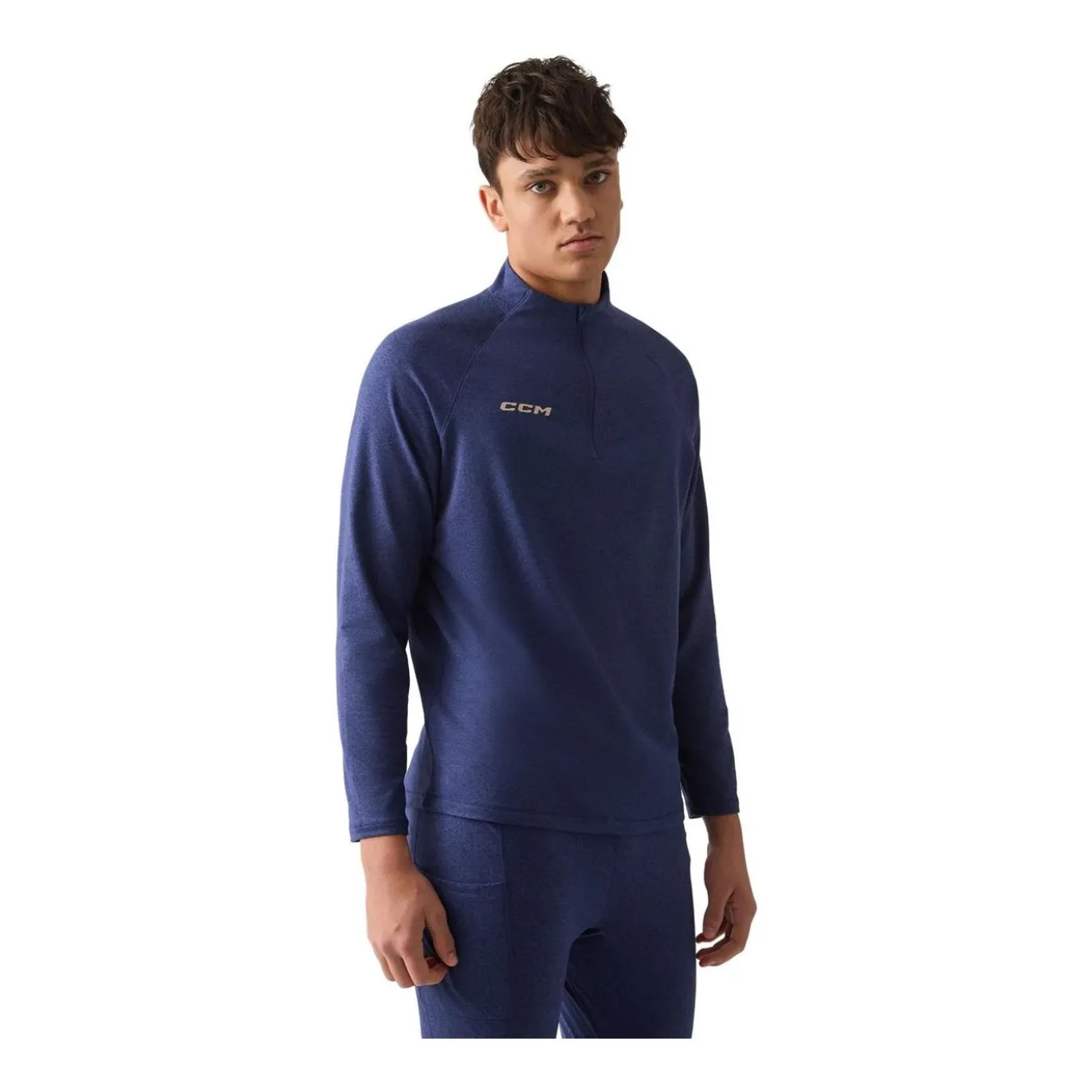 CCM Tröja Långärmad Thermal Sr Heather Blue