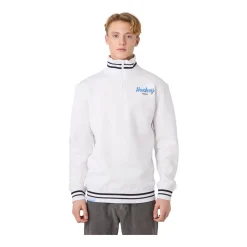 CCM Tröja Stripe Quarter Zip Sr White