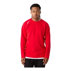 CCM Tröja Tech Fleece Crew Neck Sr Red