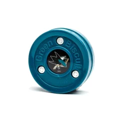 Green Biscuit Puck NHL Edition- San Jose