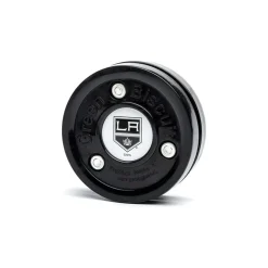 Green Biscuit Puck NHL Edition - Los Angeles Kings Svart
