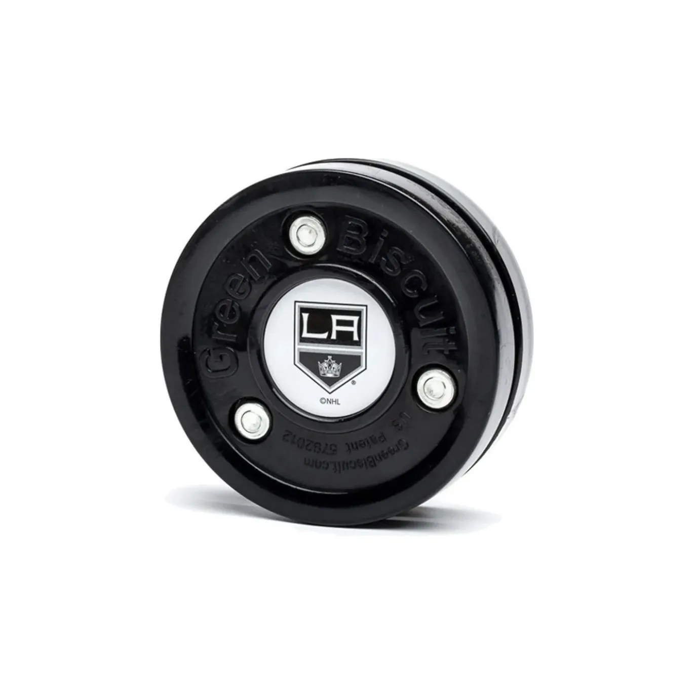 Green Biscuit Puck NHL Edition - Los Angeles Kings Svart