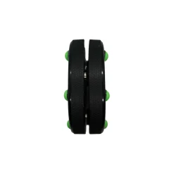 Green Biscuit Puck Roller Hockey - SVART