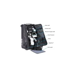 Grit Hockey Hjulbag Grit GT4 Sumo Målvaktsbag 40¨ - SVART