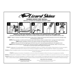 Lizard Skin Grepplinda Snipe Ribbed Classic Knob Red