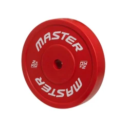 Master Fitness Viktskiva Gummerade Techni
