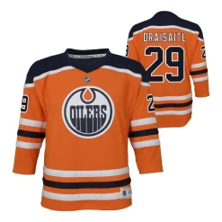 Outerstuff Matchtröja Name & Number Replica Jr Leon Draisaitl