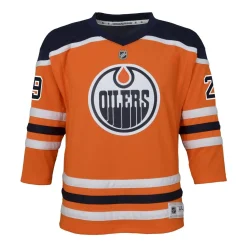 Outerstuff Matchtröja Name & Number Replica Jr Leon Draisaitl