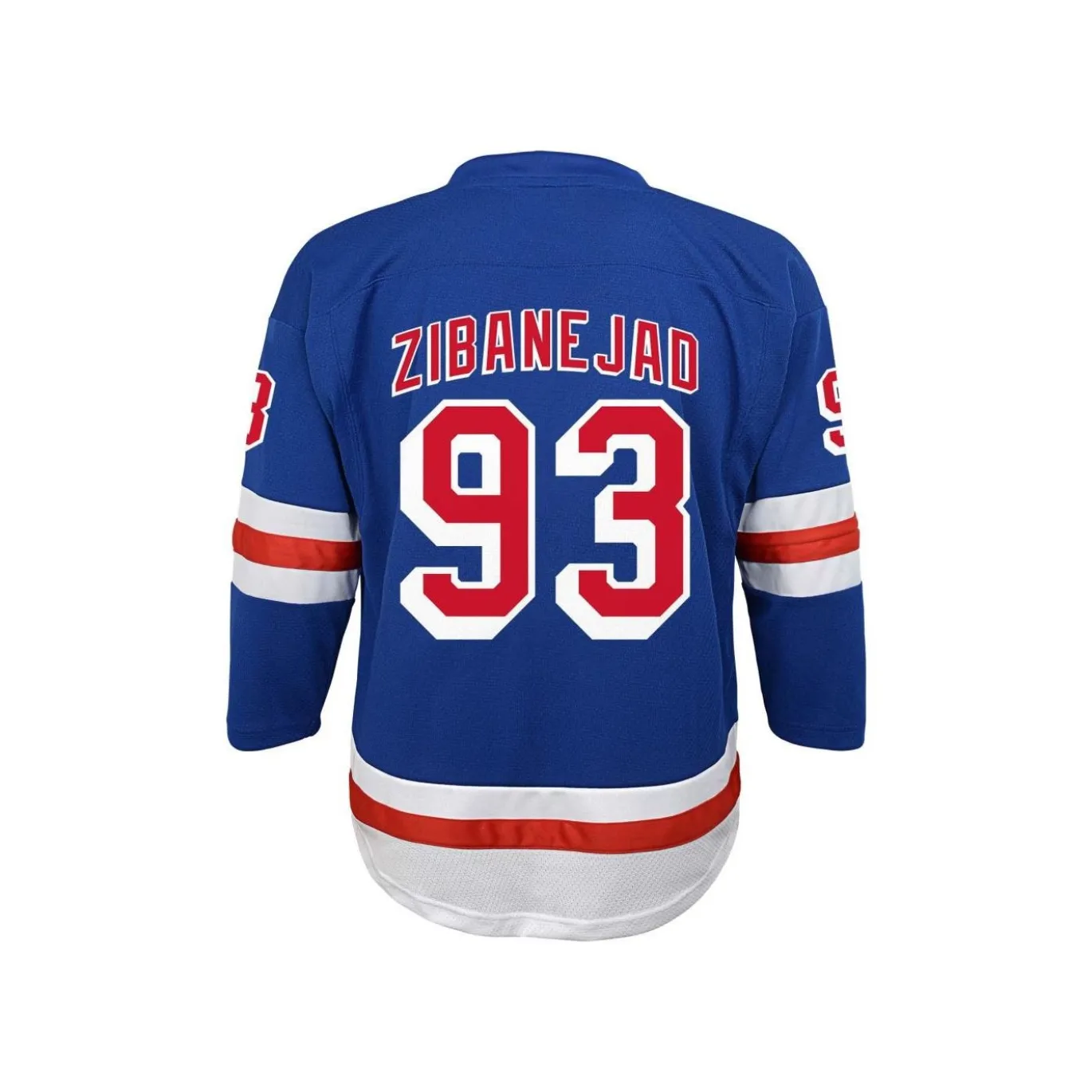 Outerstuff Matchtröja Name & Number Replica Jr Mika Zibanejad
