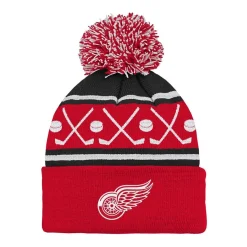 Outerstuff Mössa Face-Off Pom Yth Detroit Red Wings