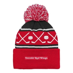 Outerstuff Mössa Face-Off Pom Yth Detroit Red Wings