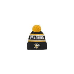 Outerstuff Mössa Jacquard Cuff Pom - Pittsburgh Penguins