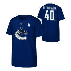 Outerstuff T-Shirt Name & Number Jr Elias Pettersson