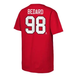 Outerstuff T-Shirt Name & Number Jr Connor Bedard