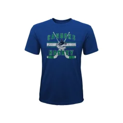 Outerstuff T-shirt Superstripe Tee Jr Vancouver Canucks